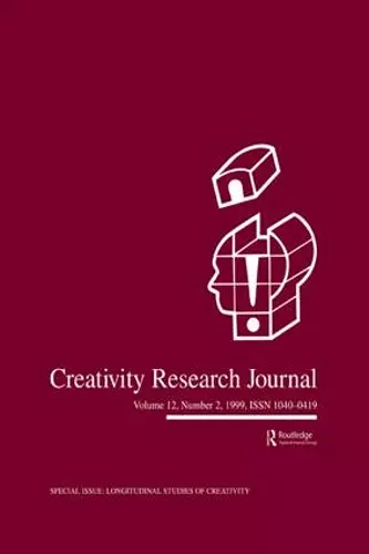 Longitudinal Studies of Creativity cover