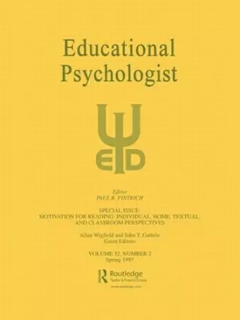 Motivation for Reading: Individual, Home, Textual, and Classroom Perspectives cover