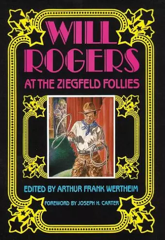 Will Rogers at the Ziegfeld Follies cover