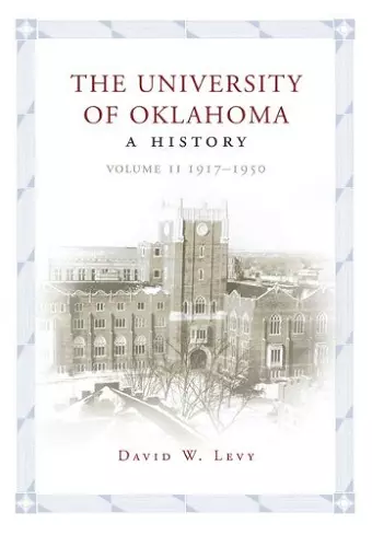 The University of Oklahoma cover