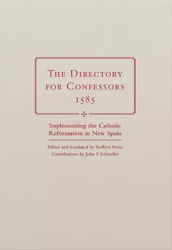 The Directory for Confessors, 1585 cover