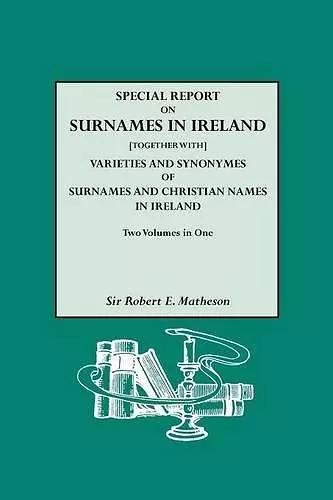 Special Report on Surnames in Ireland cover