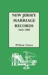 New Jersey Marriage Records, 1665-1800 cover