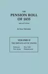 The Pension Roll of 1835. in Four Volumes. Volume II cover