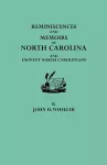 Reminiscences and Memoirs of North Carolina and Eminent North Carolinians cover