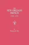 The New Orleans French, 1720-1733 cover