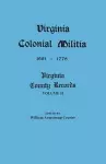 Virginia Colonial Militia, 1651-1776 cover