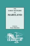 Early Settlers of Maryland : an Index of Names of Immigrants Compiled from cover