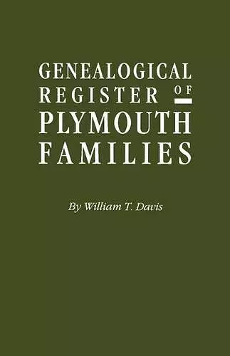 Genealogical Register of Plymouth Families cover