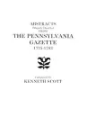 Abstracts from Ben Franklin's Pennsylvania Gazette, 1728-1748 cover