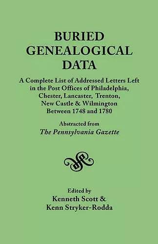 Buried Genealogical Data cover