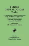 Buried Genealogical Data cover