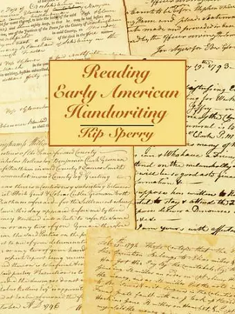 Reading Early American Handwriting cover