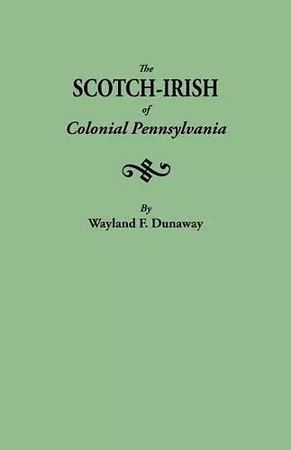 Scotch-Irish of Colonial cover