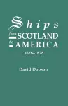 Ships from Scotland to America, 1628-1828 cover