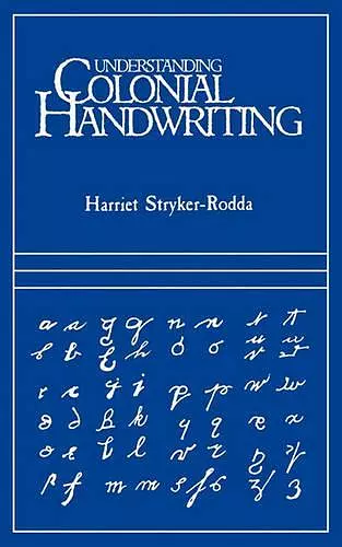 Understanding Colonial Handwriting cover