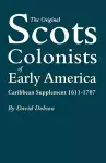 The Original Scots Colonists of Early America cover
