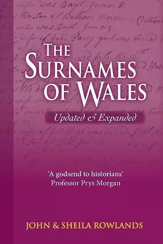 The Surnames of Wales, Updated & Expanded cover