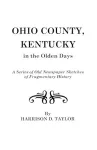 Ohio County, Kentucky, in the Olden Days cover