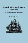 Scottish Maritime Records, 1600-1850 cover