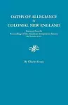 Oaths of Allegiance in Colonial New England cover