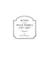 Scots in the West Indies, 1707-1857. Volume I cover