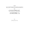 The Scottish Surnames of Colonial America cover