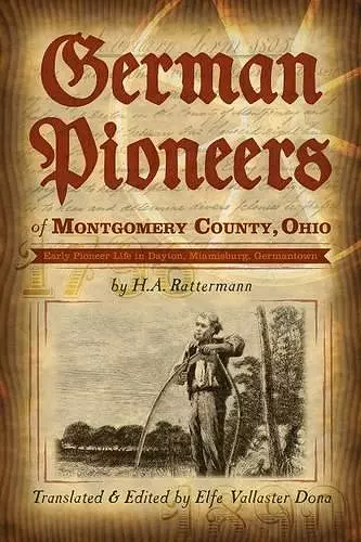 German Pioneers of Montgomery County, Ohio cover