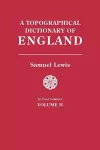 A Topographical Dictionary of England. In Four Volumes. Volume II cover