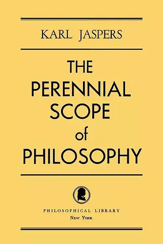 The Perennial Scope of Philosophy cover