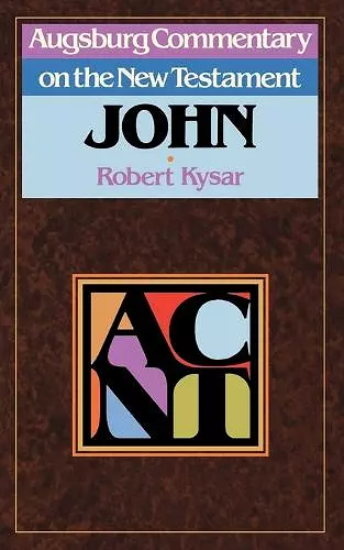 Augsburg Commentary on the New Testament - John cover