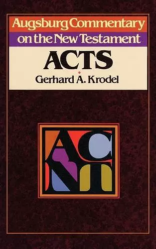 Augsburg Commentary on the New Testament - Acts cover