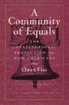 A Community of Equals cover