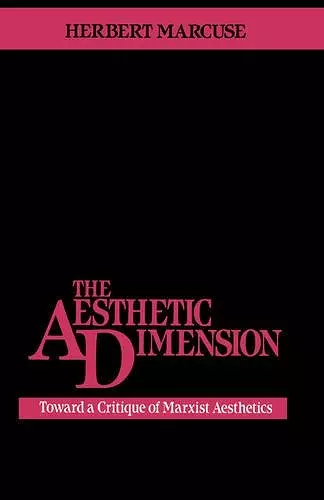 The Aesthetic Dimension cover