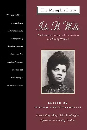 The Memphis Diary of Ida B. Wells cover
