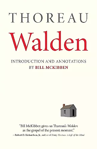 Walden: With an Introduction and Annotations by Bill McKibben cover