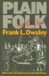 Plain Folk of the Old South cover