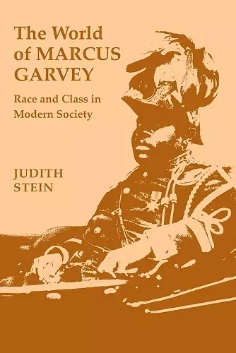 The World of Marcus Garvey cover