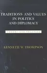 Traditions and Values in Politics and Diplomacy cover