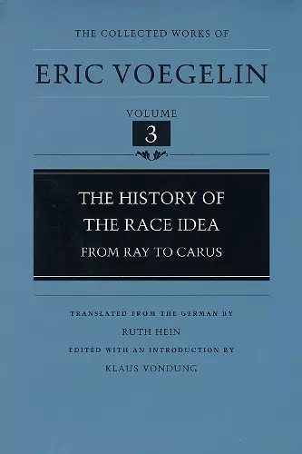 The History Of The Race Idea (CW3) cover