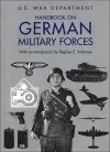 Handbook on German Military Forces cover