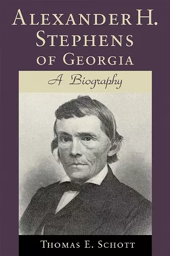 Alexander H. Stephens of Georgia cover