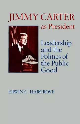 Jimmy Carter as President cover