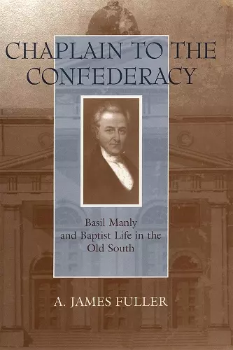 Chaplain to the Confederacy cover