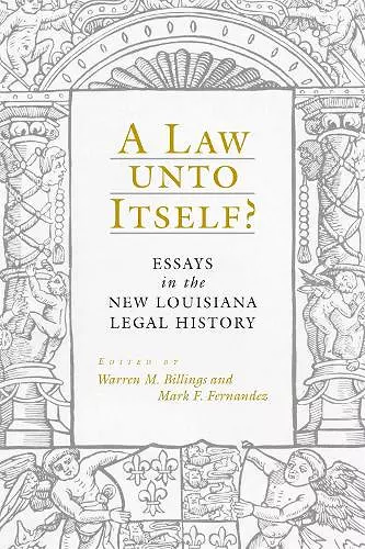 A Law unto Itself? cover