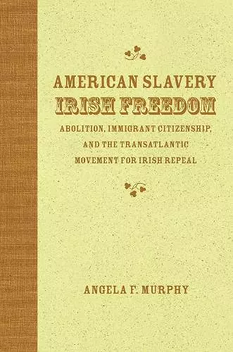 American Slavery, Irish Freedom cover