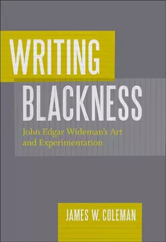 Writing Blackness cover