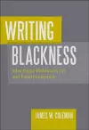 Writing Blackness cover