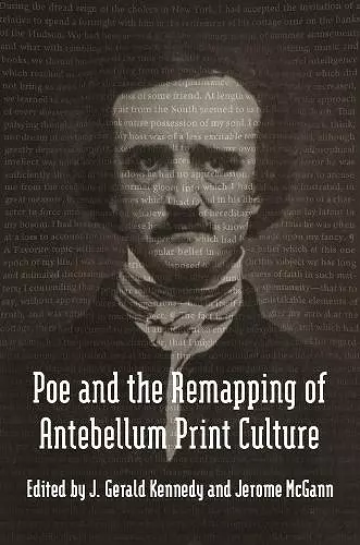 Poe and the Remapping of Antebellum Print Culture cover