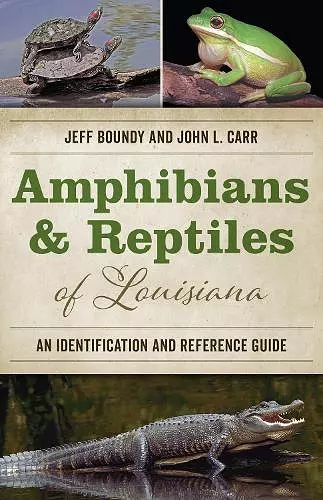 Amphibians and Reptiles of Louisiana cover